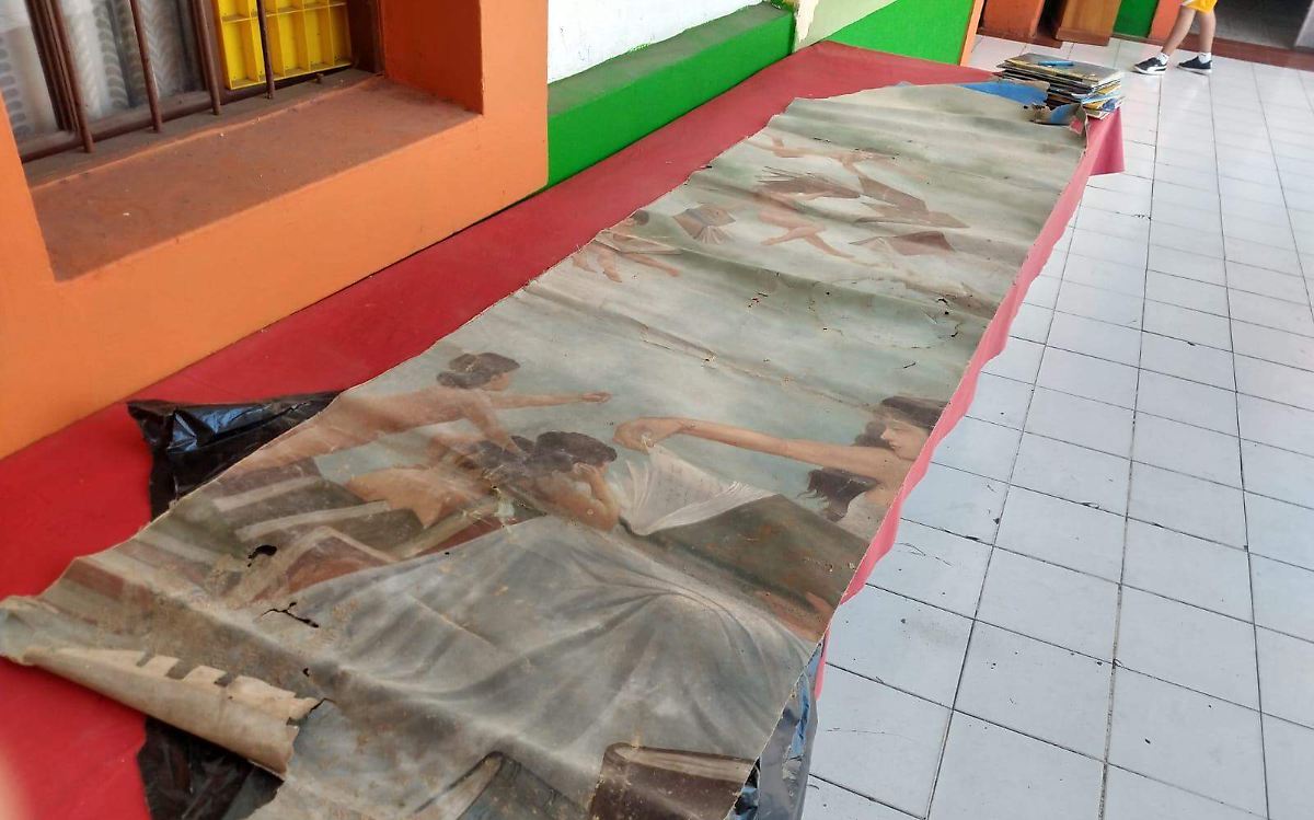 INBA rescatará pinturas de Hipólito Suárez; tienen 100 años 